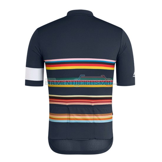 Abbigliamento Ciclismo Paul Smith Rapha Manica Corta 2019 Spento Azul
