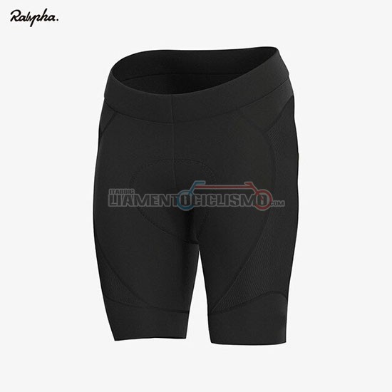 Abbigliamento Ciclismo Rapha Manica Corta 2019 Nero Giallo