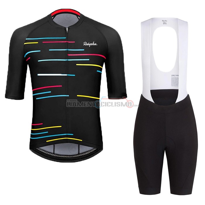 Abbigliamento Ciclismo Rapha Manica Corta 2020 Nero