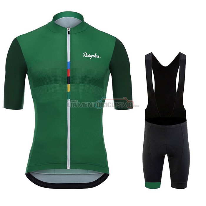 Abbigliamento Ciclismo Rapha Manica Corta 2020 Verde