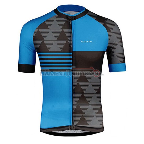 Abbigliamento Ciclismo Runchita Manica Corta 2019 Blu Nero