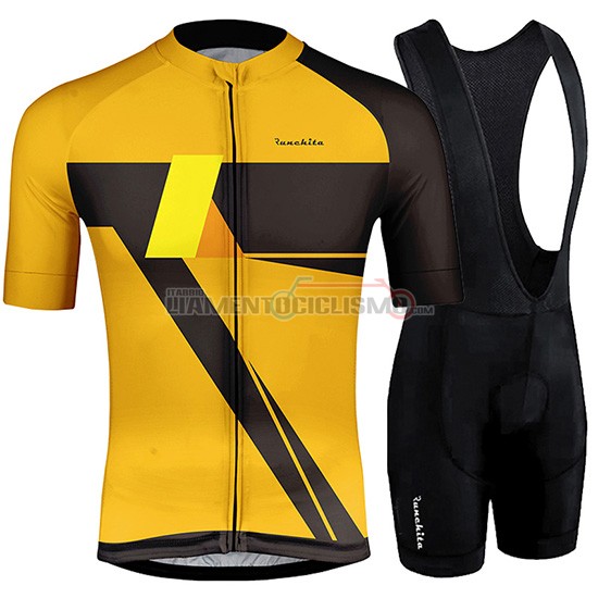 Abbigliamento Ciclismo Runchita Manica Corta 2019 Giallo Nero