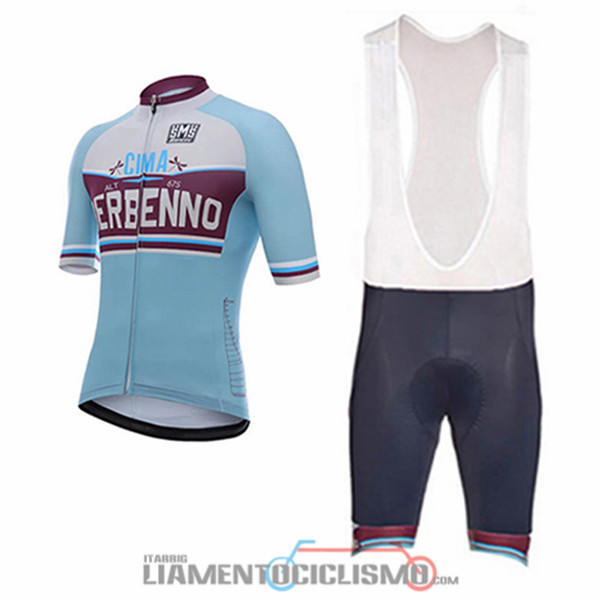 Abbigliamento Ciclismo Santini Berbenno 2017 Azzurro