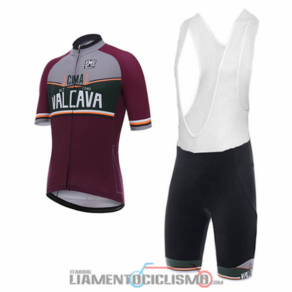 Abbigliamento Ciclismo Santini Valcava 2017 Fuxia