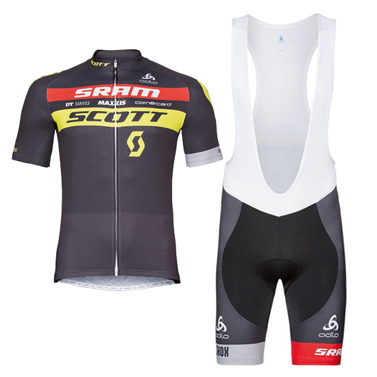 Abbigliamento Ciclismo Scott 2017 nero e giallo