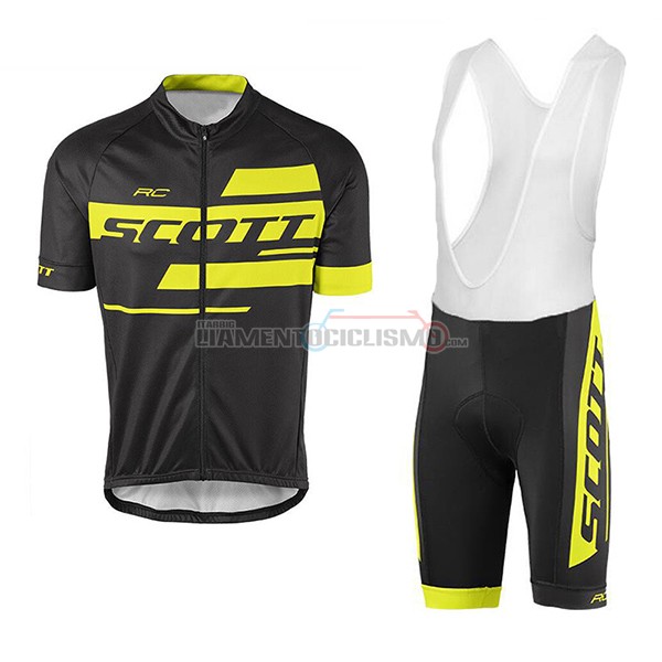 Abbigliamento Ciclismo Scott 2017 nero e giallo