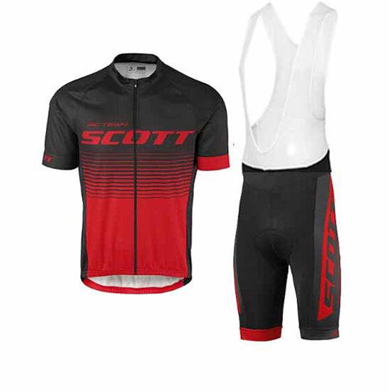Abbigliamento Ciclismo Scott 2017 rosso e bianco