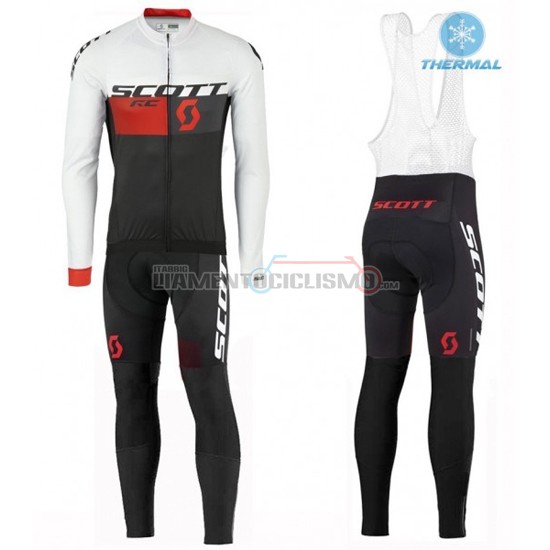 Abbigliamento Ciclismo Scott ML 2016 bianco e rosso