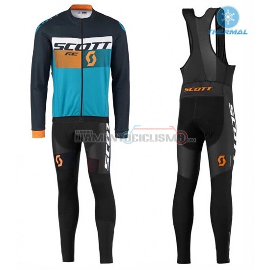 Abbigliamento Ciclismo Scott ML 2016 nero e blu