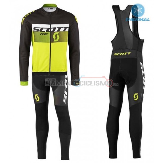 Abbigliamento Ciclismo Scott ML 2016 nero e giallo