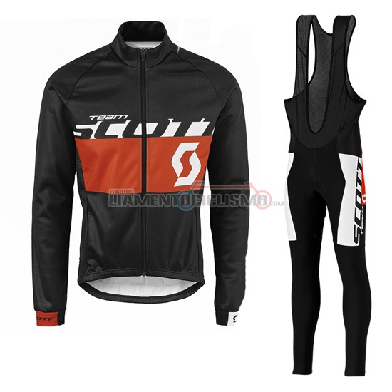 Abbigliamento Ciclismo Scott ML 2016 nero rosso