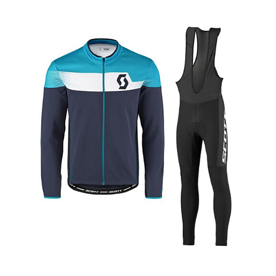 Abbigliamento Ciclismo Scott ML 2017 blu e rosso