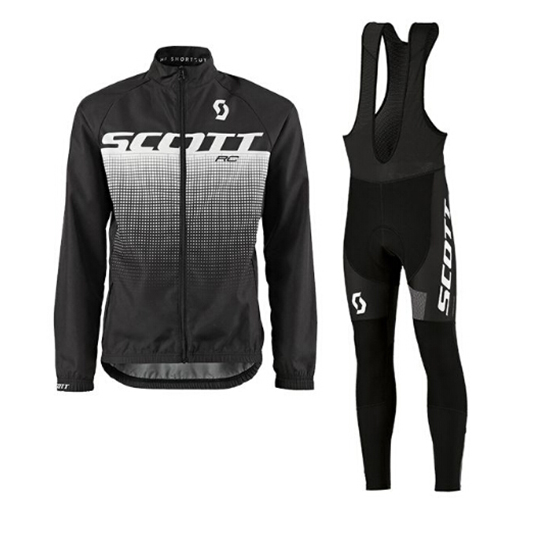 Abbigliamento Ciclismo Scott ML 2017 nero e arancione