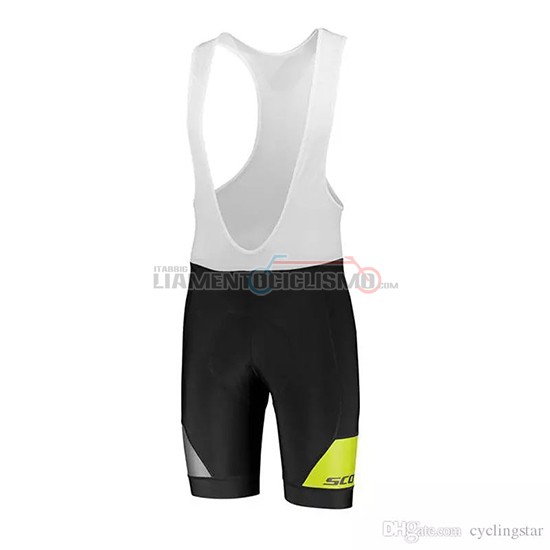 Abbigliamento Ciclismo Scott Manica Corta 2018 Nero Giallo