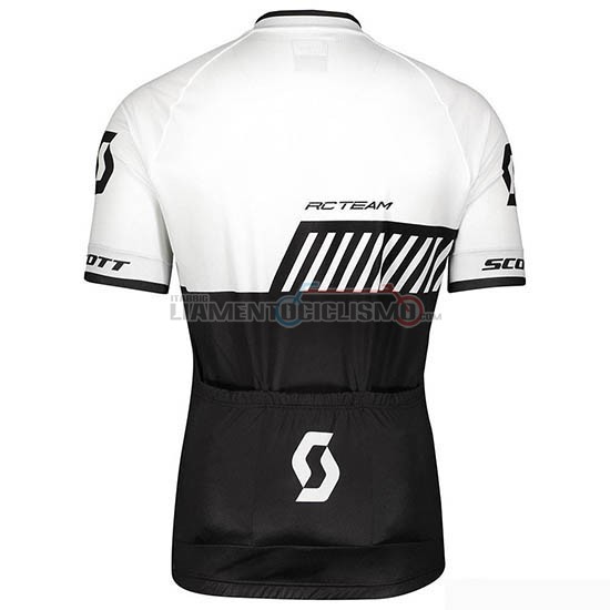 Abbigliamento Ciclismo Scott Manica Corta 2019 Nero Bianco