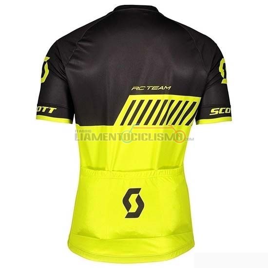 Abbigliamento Ciclismo Scott Manica Corta 2019 Nero Giallo