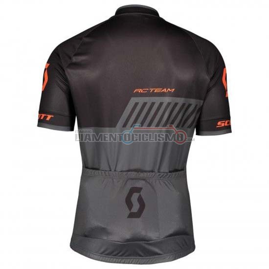 Abbigliamento Ciclismo Scott Manica Corta 2019 Nero Grigio