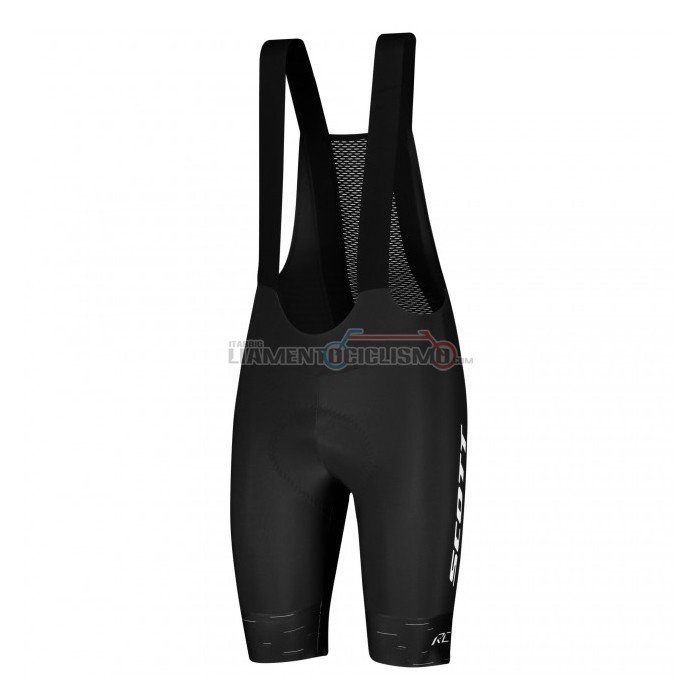 Abbigliamento Ciclismo Scott Manica Corta 2021 Nero Bianco