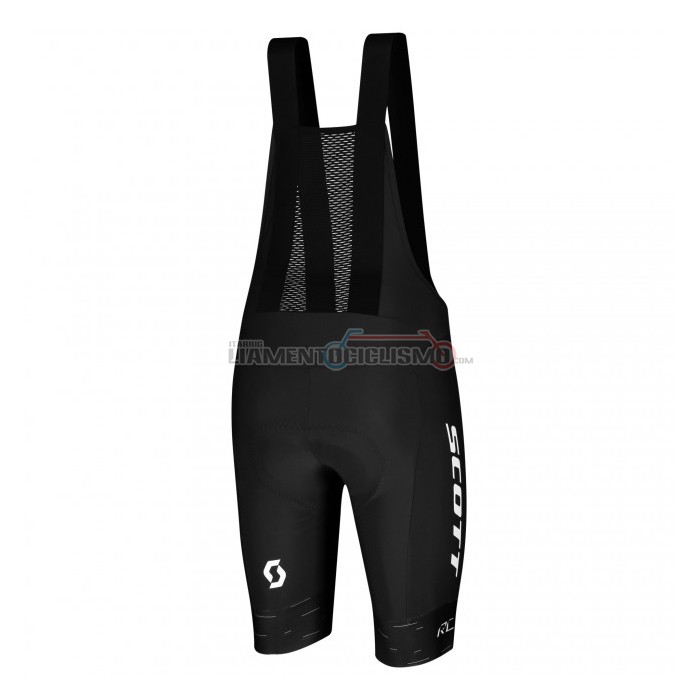 Abbigliamento Ciclismo Scott Manica Corta 2021 Nero Bianco