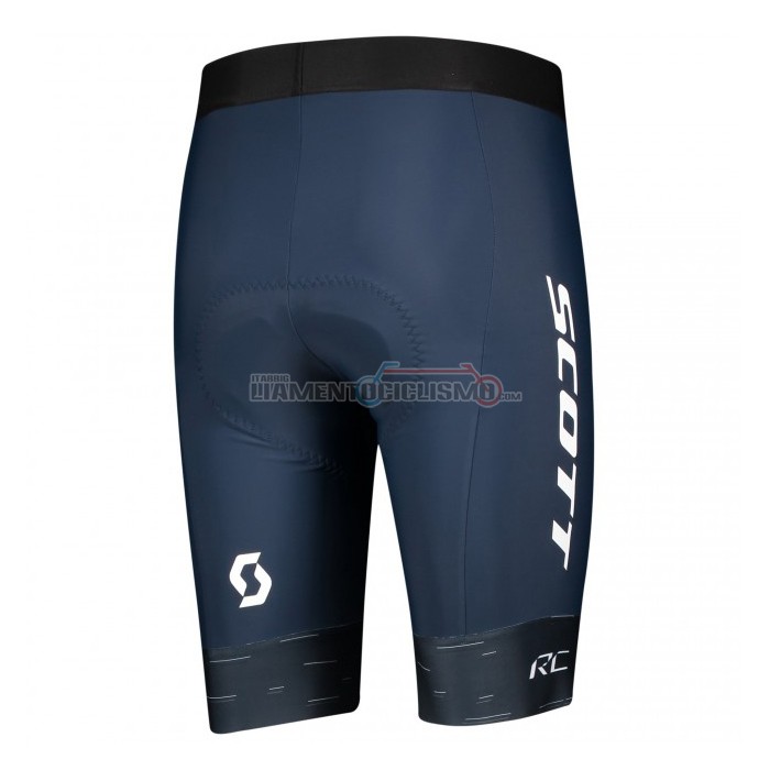 Abbigliamento Ciclismo Scott Manica Corta 2021 Nero Blu