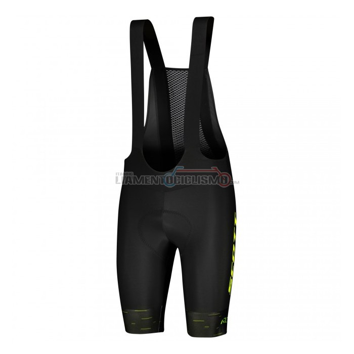 Abbigliamento Ciclismo Scott Manica Corta 2021 Nero Giallo