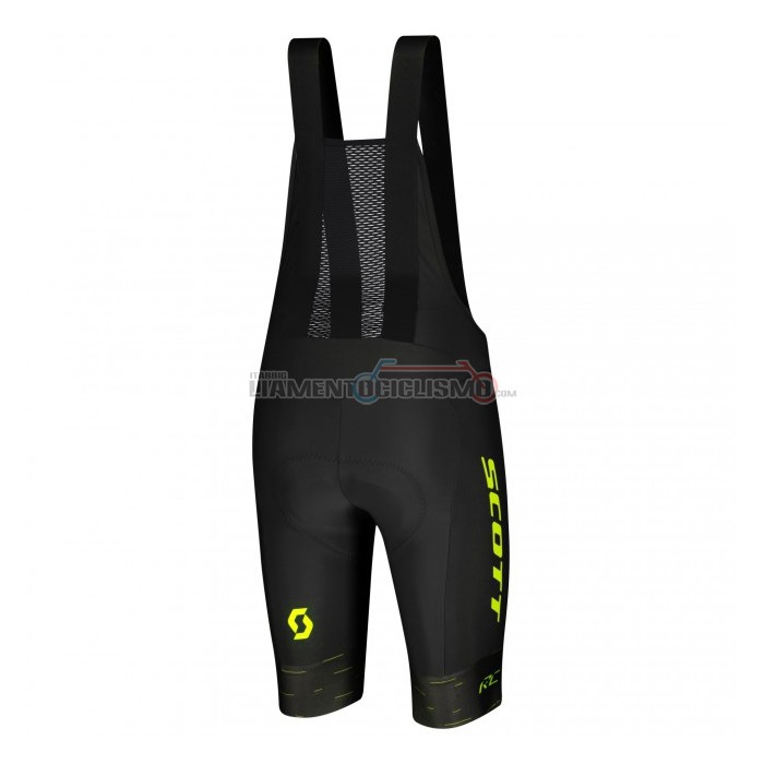 Abbigliamento Ciclismo Scott Manica Corta 2021 Nero Giallo