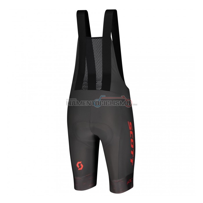 Abbigliamento Ciclismo Scott Manica Corta 2021 Spento Arancione