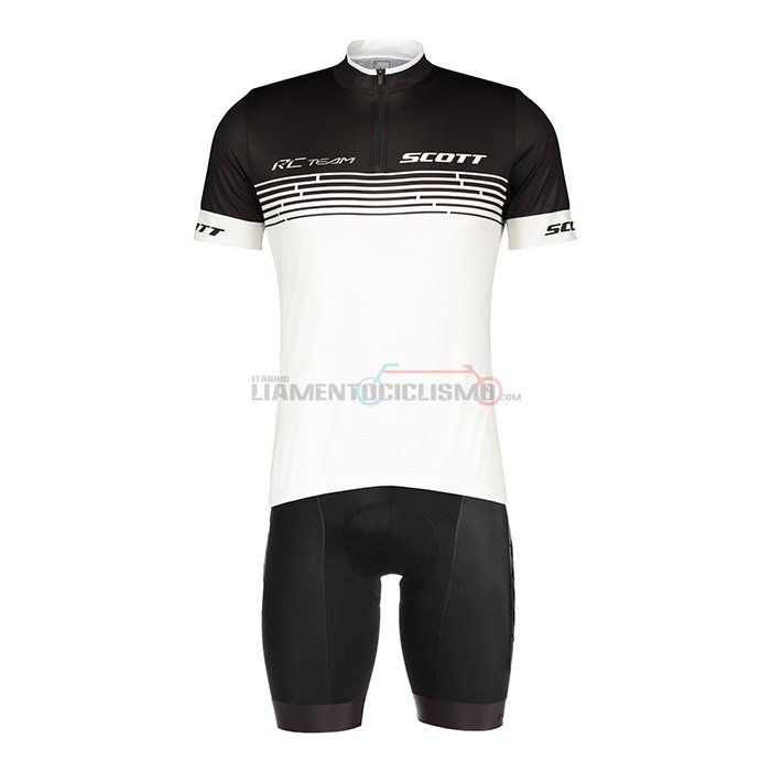 Abbigliamento Ciclismo Scott Manica Corta 2022 Bianco