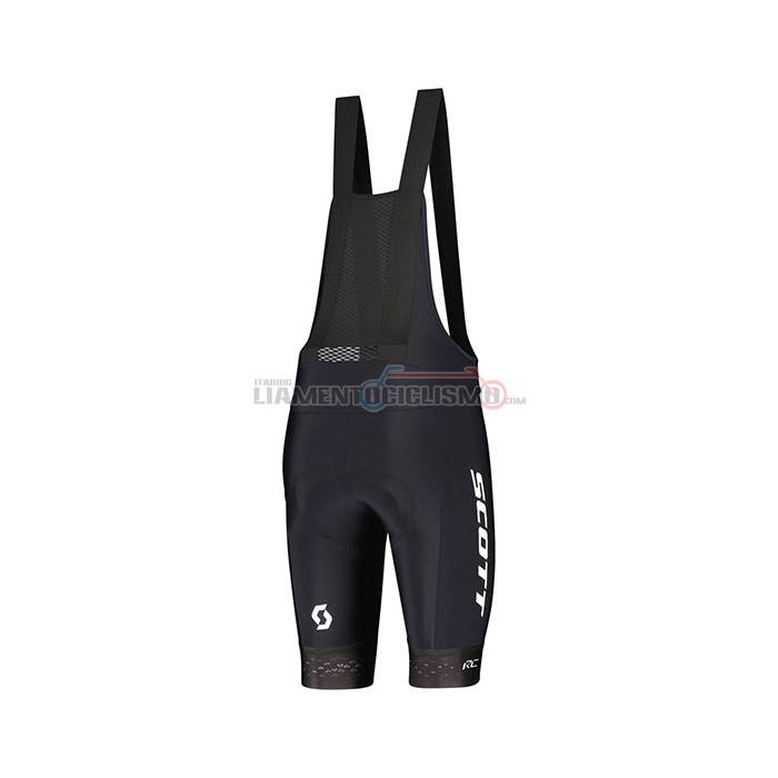 Abbigliamento Ciclismo Scott Manica Corta 2022 Rosso Bianco