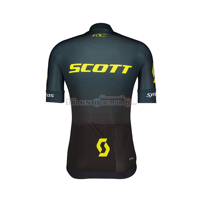 Abbigliamento Ciclismo Scott Manica Corta 2022 Verde Marrone