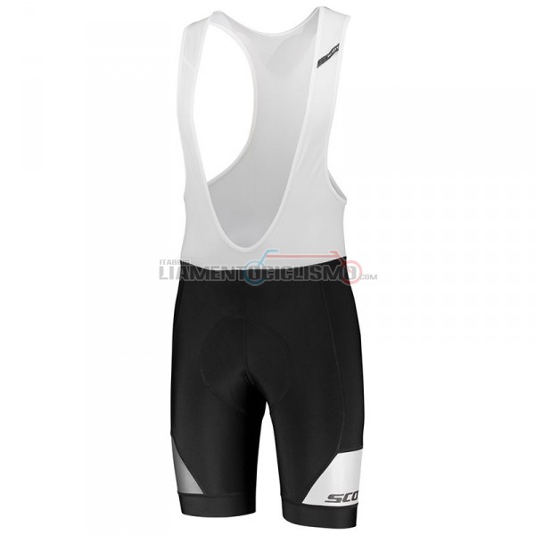 Abbigliamento Ciclismo Scott RC Manica Corta 2018 Grigio Bianco