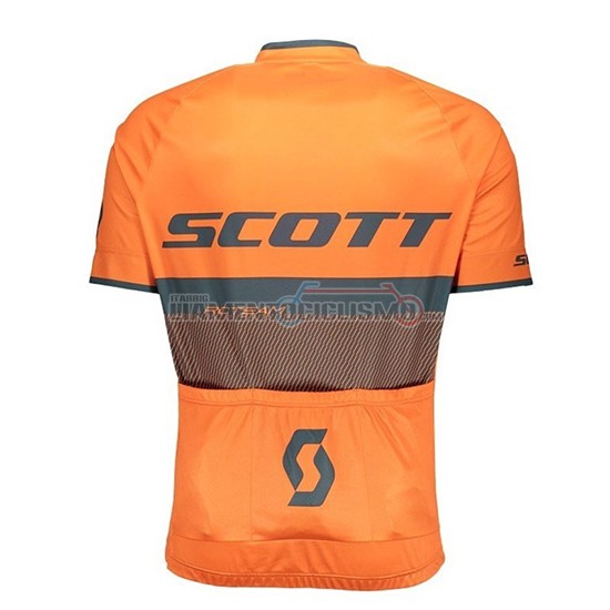 Abbigliamento Ciclismo Scott RC Manica Corta 2018 Nero Arancione