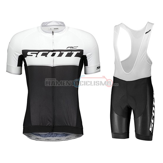 Abbigliamento Ciclismo Scott Rc Manica Corta 2018 Bianco