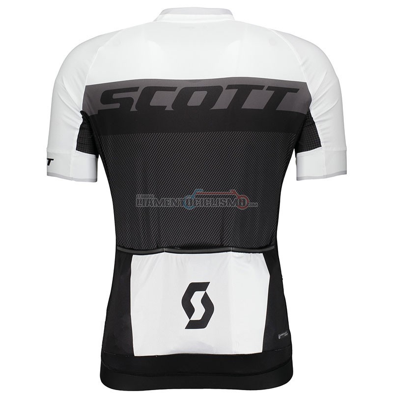 Abbigliamento Ciclismo Scott Rc Manica Corta 2018 Bianco