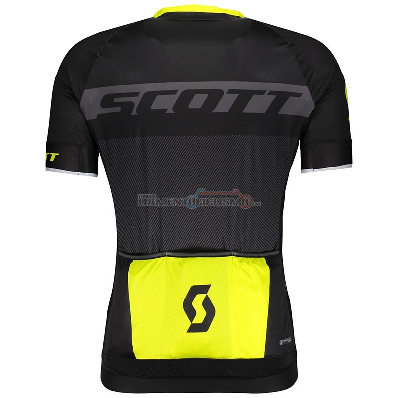 Abbigliamento Ciclismo Scott Rc Manica Corta 2018 Giallo