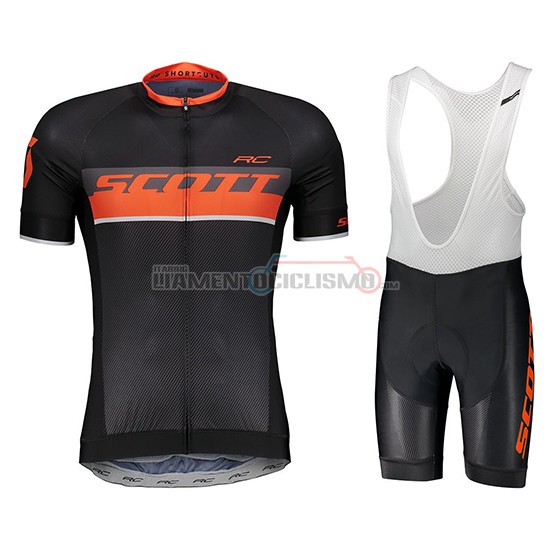 Abbigliamento Ciclismo Scott Rc Manica Corta 2018 Nero