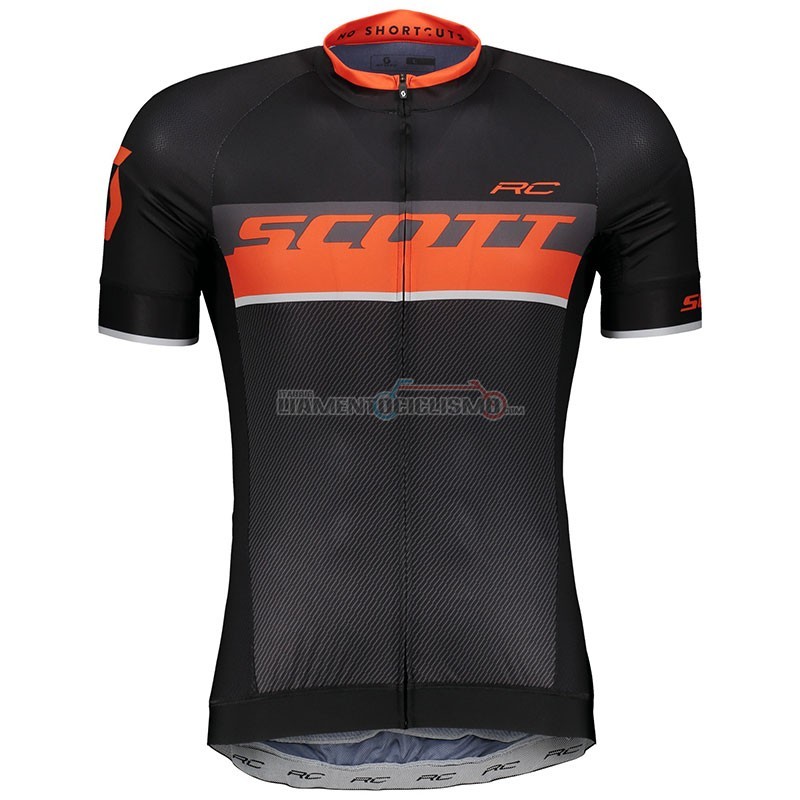 Abbigliamento Ciclismo Scott Rc Manica Corta 2018 Nero