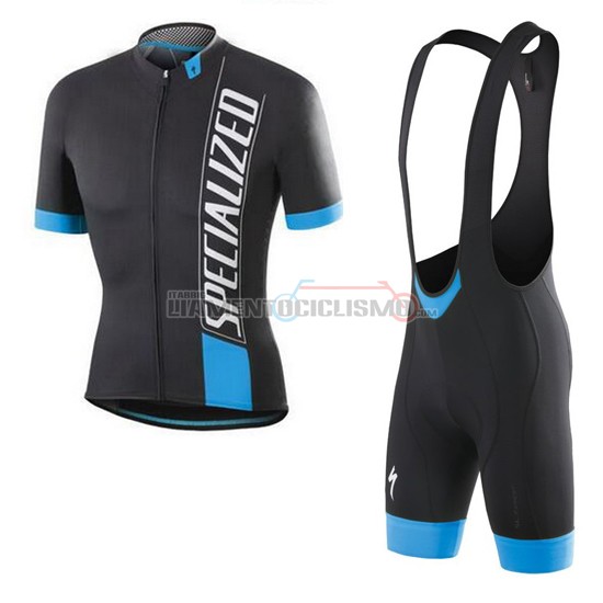 Abbigliamento Ciclismo Specialized Manica Corta 2016 Nero Bianco Blu