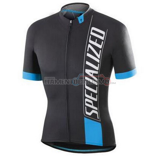 Abbigliamento Ciclismo Specialized Manica Corta 2016 Nero Bianco Blu
