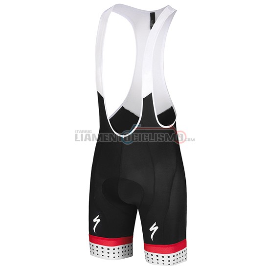 Abbigliamento Ciclismo Specialized Manica Corta 2018 Bianco Rosso