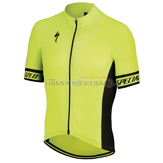 Abbigliamento Ciclismo Specialized Manica Corta 2018 Giallo Nero