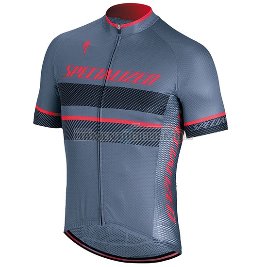 Abbigliamento Ciclismo Specialized Manica Corta 2018 Grigio Rosa