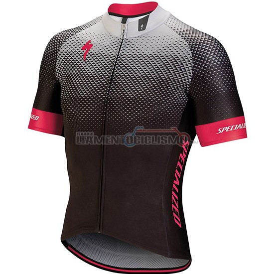 Abbigliamento Ciclismo Specialized Manica Corta 2018 Nero Grigio Rosa