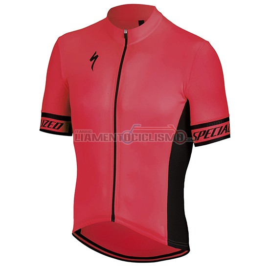 Abbigliamento Ciclismo Specialized Manica Corta 2018 Rosa Nero