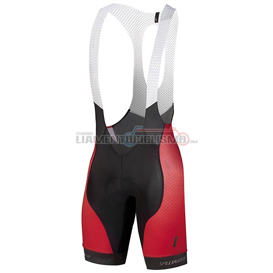 Abbigliamento Ciclismo Specialized Manica Corta 2018 Rosso Bianco Nero