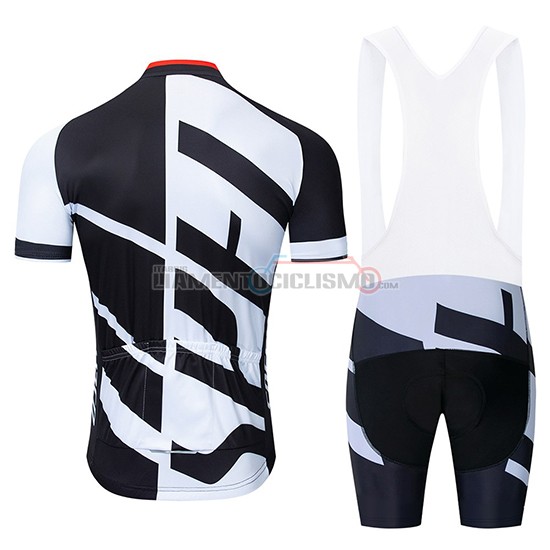 Abbigliamento Ciclismo Specialized Manica Corta 2019 Bianco Nero