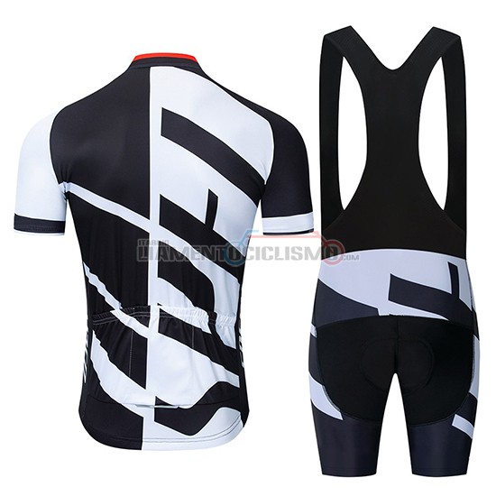 Abbigliamento Ciclismo Specialized Manica Corta 2019 Bianco Nero