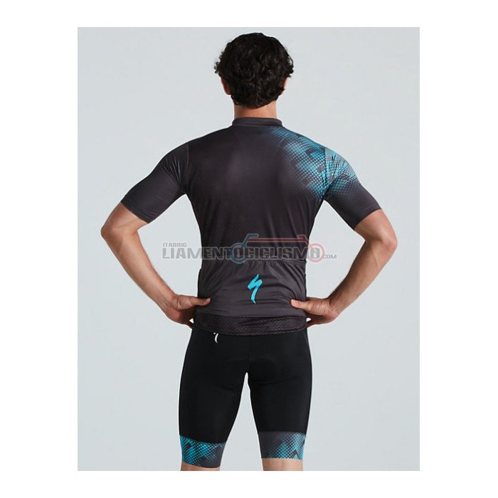 Abbigliamento Ciclismo Specialized Manica Corta 2021 Blu Nero