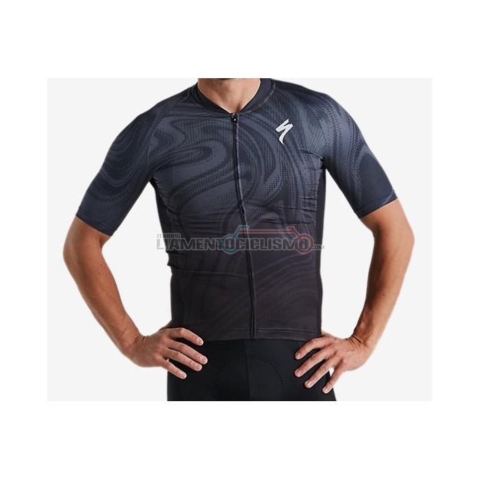 Abbigliamento Ciclismo Specialized Manica Corta 2021 Nero Blu