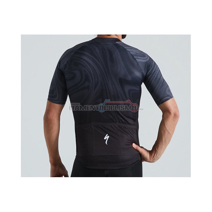 Abbigliamento Ciclismo Specialized Manica Corta 2021 Nero Blu